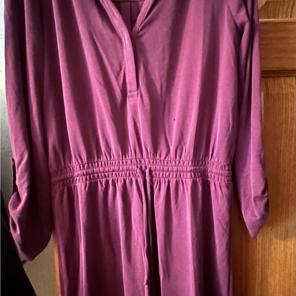 Elegant Purple Women's Dress